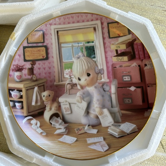 7 plates from Hamilton's Classic Collection,  Precious Moments. - Picture 6 of 15